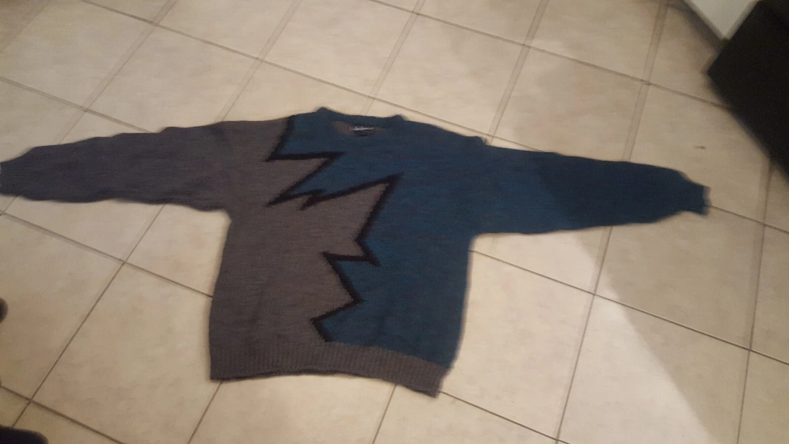 Vintage Interim Wool Blend Crewneck Sweater Made in Italy Sz.xl