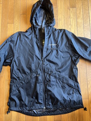 Black Nylon Rain Jacket | eBay