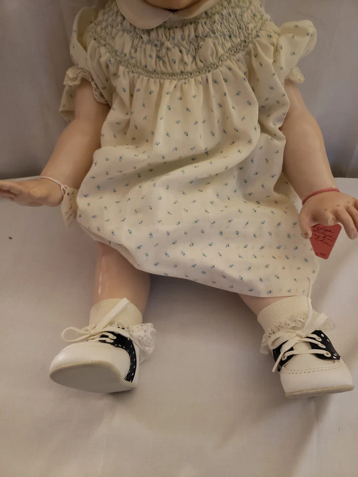 Muñeca niña Hildegard Gunzel cera sobre porcelana 21" (falta figura) Foto 3 de 4