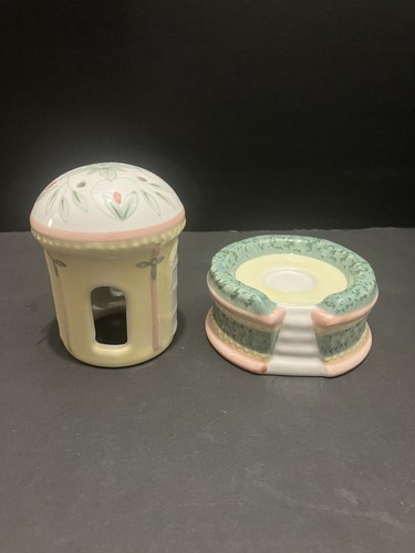 Pfaltzgraff French Quarter Tea Light Candle Holder 4 1/2” - Excellent - Picture 5 of 10