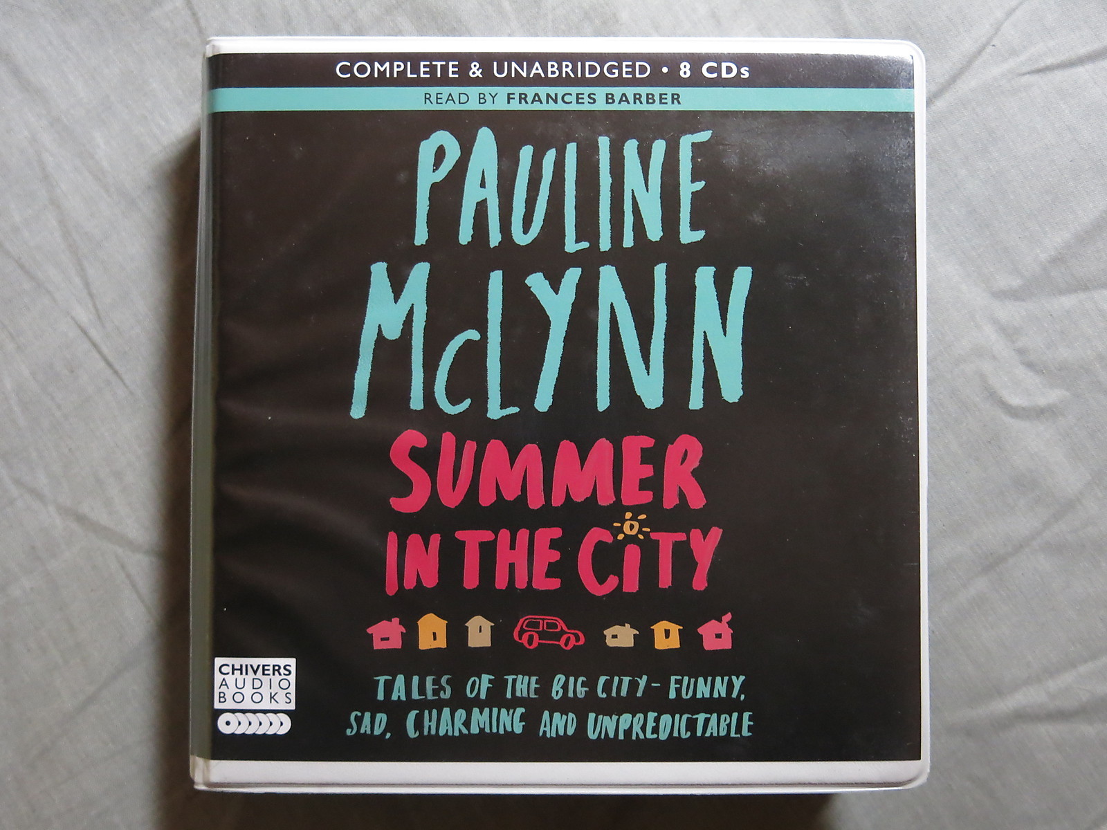PAULINE McLYNN summer in the city CHIVERS ~ 8 CD CLIPPER AUDIO BOOK!