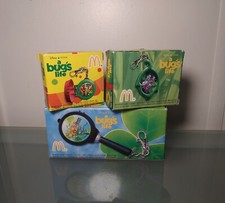 Disney Pixar 1998 McDonald's Promo A Bugs Life Collectible Watches: NEW w/boxs 