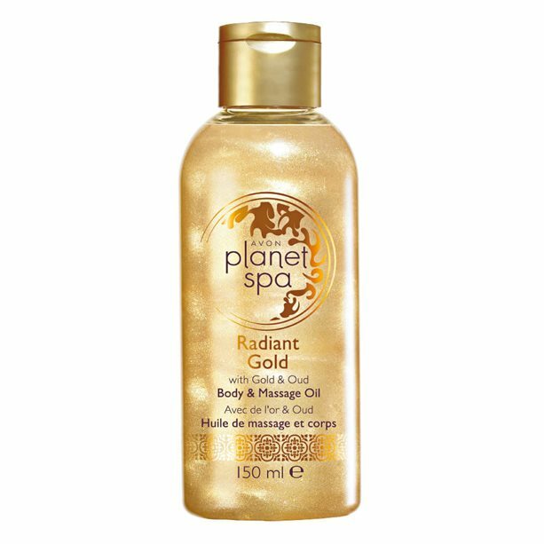 Avon RADIANT GOLD Körper Massage Bade Öl Körper Pflege Therapie Wellness Neu