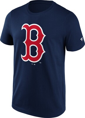 MLB Boston Red Sox T-Shirt Primary Logo Team Graphic Baseball navy