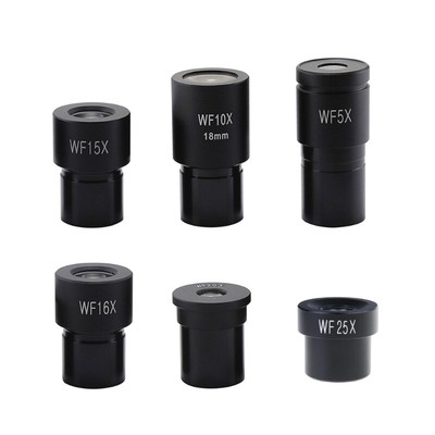 High Refractive Index- Microscope Metal Glass Microscopes Eyepiece Biological