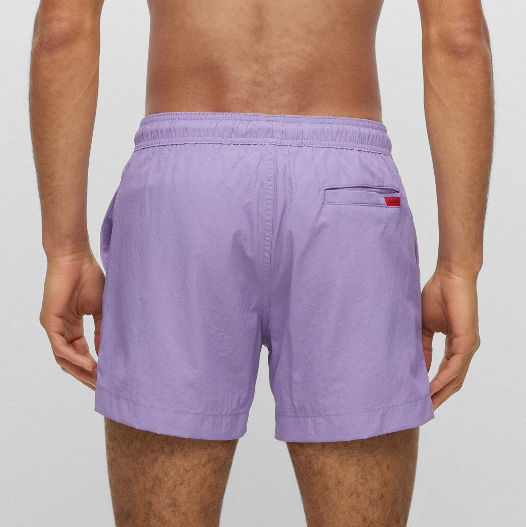 HUGO BOSS Light Purple DOMINICA mens Swim Trunks Beachwear Shorts