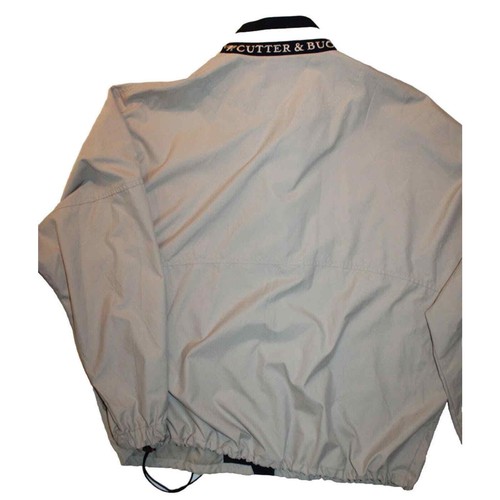 Cutter & Buck Beige Windbreaker Rain Jacket Cream XXL - Picture 5 of 6