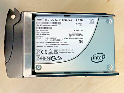Intel DC S3610 Serie 1,6 TB 6G SATA 2,5'' Solid State Drive SSD - SSDSC2BX016T4