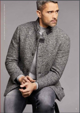 NEW Bugatti Sports Grey Coat Size 42R Regular