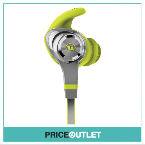 Monster - iSport Intensity - In Ear Bluetooth Headphones - Green - Brand New Sea - Picture 3 of 3