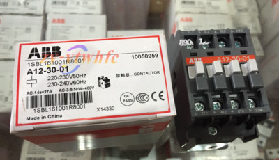 1PCS NEW ABB contactor A12-30-01 AC24V#zy | eBay