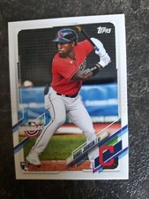2021 Topps Opening Day Rookie Daniel Johnson RC Card# 218. rookie card picture