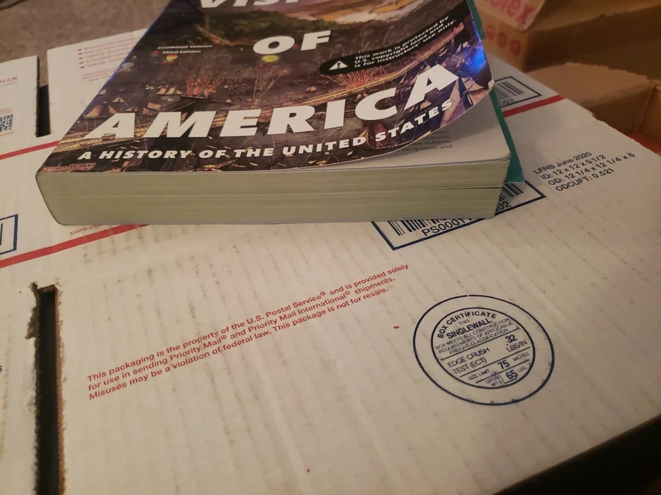 Visions Of America (Combined Volume Third Edition) Instructor's Review Copy PB - Image 4 of 4