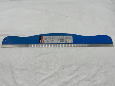 Vintage Master Mechanic Paint Trim Guide Stainless Blade Edge 24'' Spreader Tool