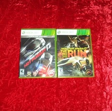 Need For Speed Hot Pursuit (2010) & The Run (2011) Limited Edition for XBOX 360