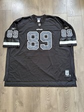 Vintage Reebok Washington Redskins Santana Moss #89 Black NFL Jersey Men’s 5XL