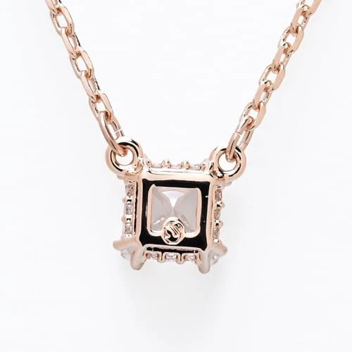 Collier pendentif Swarovski Stilla en or rose transparent pour femme 5701904 ... - Photo 2/3