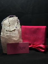 Lola Rose Purple Gemstone & Gold Stones Bracelet, Brand New With Tags