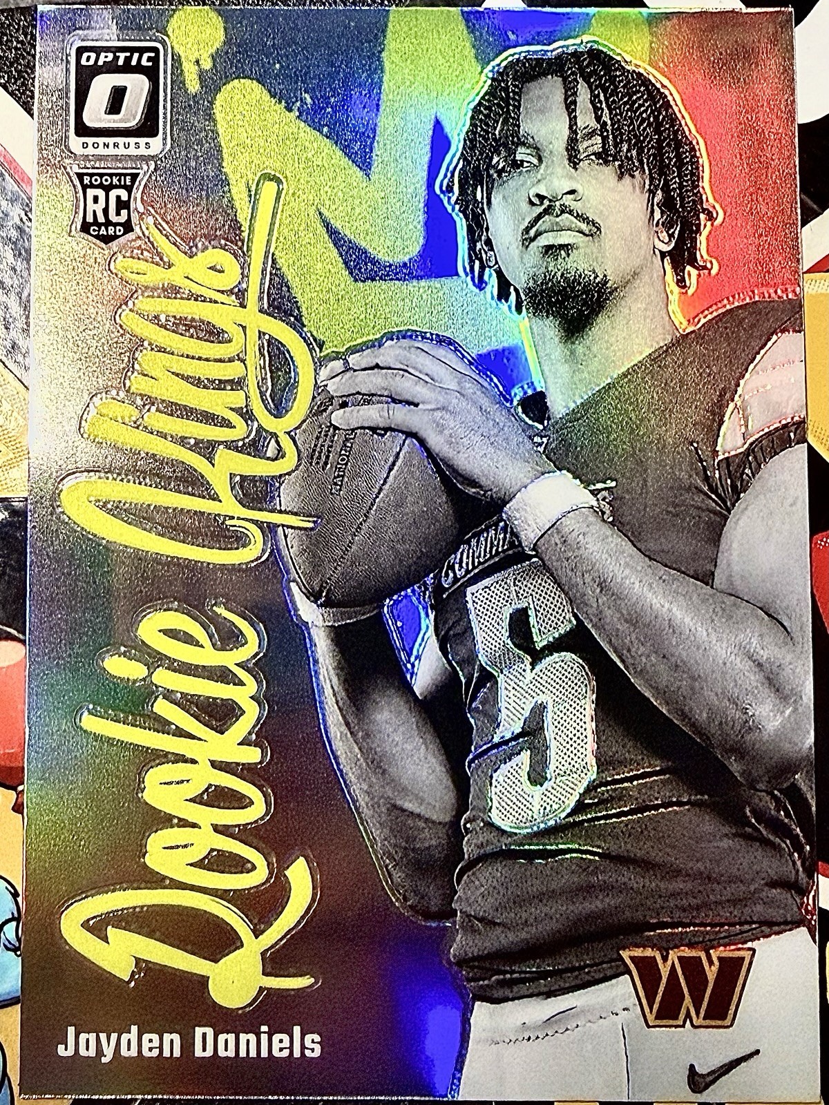 2024 Panini Donruss Optic Rookie Kings Jayden Daniels #2 (RC)