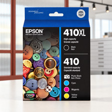 Genuine Epson 410XL T410XL-BCS Ink 5-Pack Black XL Photo Black C/M/Y Exp 2028