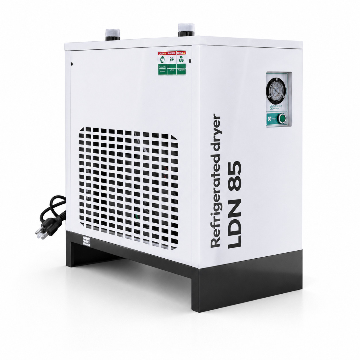 Compressed 85CFM Refrigerated Air Dryer for 15-20HP Rotary Screw Compressor 110V