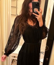 DÔEN Naveah Dress Size Small in Black (NWT)