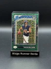 2024 Donruss Optic CALEB WILLIAMS Rookie Green Velocity Prizm BEARS