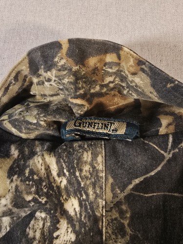 Vintage Gunflint Camouflage Outdoor Men’s Hunting Coat Jacket Quilted Mens L - Picture 9 of 11