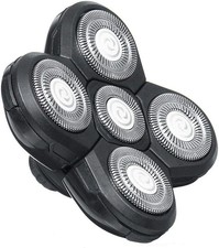 5 Head Shaver Replacement Blades for Electric Razor - Bald Shaving Tool for Head 4.67 per gallon