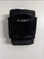 HYROX Black Backpack Zip Closure Padded Strap...
