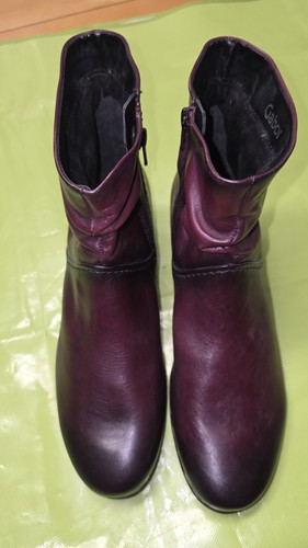 Tolle Gabor Damenschuhe Größe 42 Stiefelette Rot Neu - Bild 1 von 7
