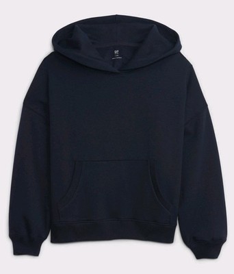 Gap Oversized Hoodie Boys Size M Navy Blue Long Sleeve Sweater Gap Kids ~ New 