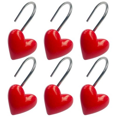 Twofishes Valentine Gift Lovely Heart-Shaped Anti Rust Shower Small, Sy1616-7 