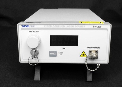 Great ThorLabs S1FC635 Fiber Coupled Laser Source 635nm