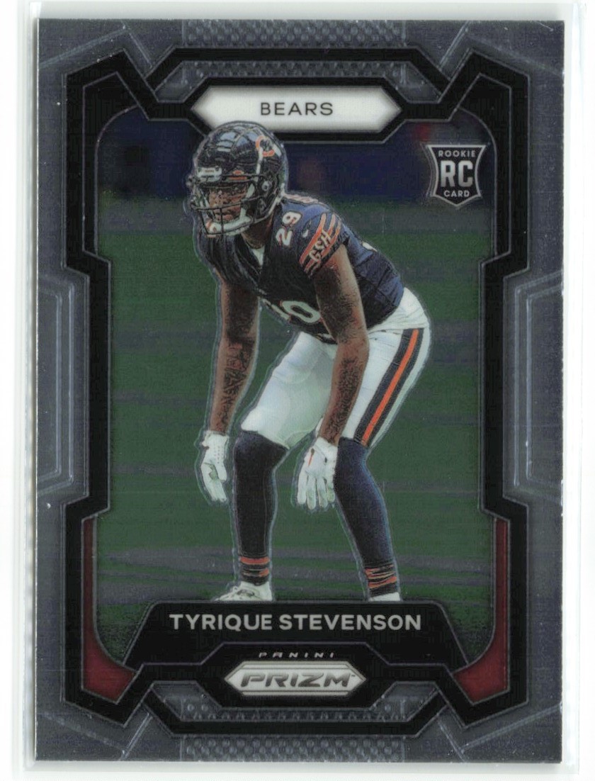Tyrique Stevenson RC 2023 Panini Prizm Rookie Chicago Bears #316