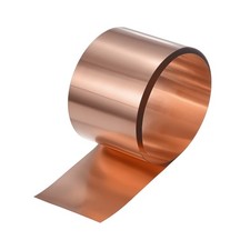 Copper Sheet Roll, 39"x 3.1"x 0.004"(LxWxT)Copper Foil Sheet Roll for Crafts
