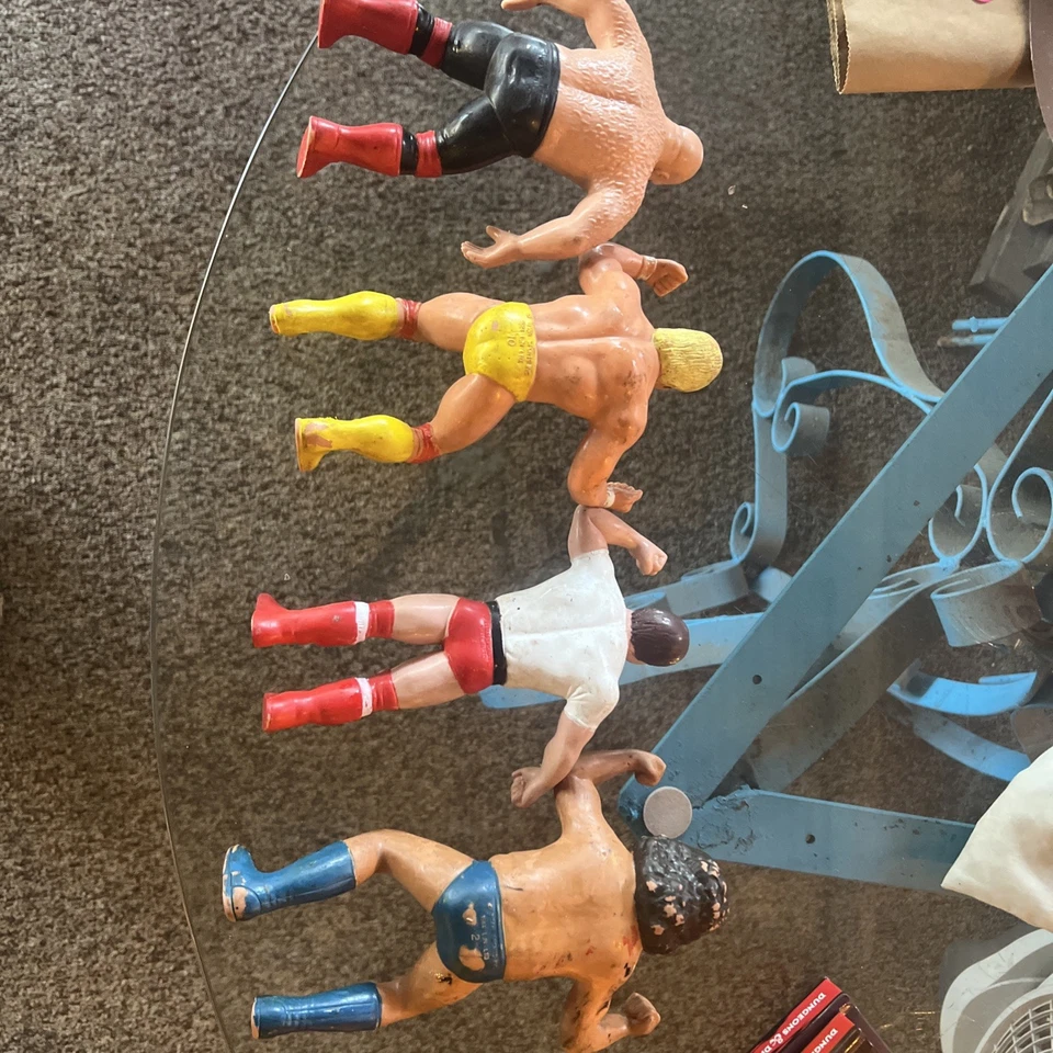 Figuras de acción de superestrellas de lucha libre de la WWF de los años 80 Foto 2 de 4