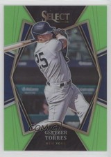 2022 Panini Select Premier Level Neon Green Prizm 24/99 Gleyber Torres #198 o7m