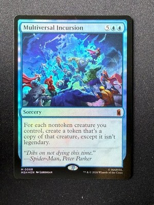 Multiiversal Incursion (FOIL) - Marvel Super Heroes (Magic) NM