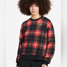 Jordan Women's Brooklyn Fleece Loose Fit Crewneck Sweatshirt Size 1X
