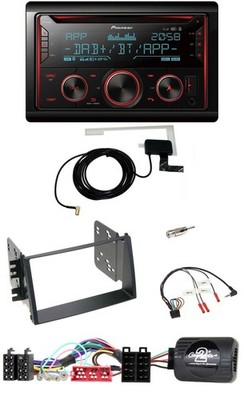 Pioneer 2DIN Lenkrad DAB USB CD Bluetooth Autoradio für Kia Soul 2009-2011