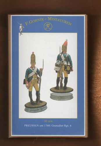 Preussen 1760 Grenadier Rgt. 6 100mm vollplast.