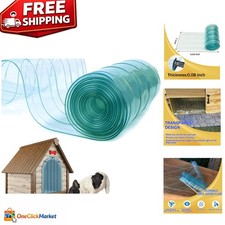 Lightweight  Flexible Dog Door Replacement Flap - 7.1 x 4.9 ft for Cats  Dogs