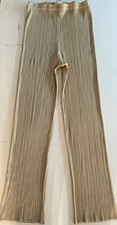 ISSEY MIYAKE PLEATS PLEASE Gold Vintage Sz 5 Japan Sizing  Read