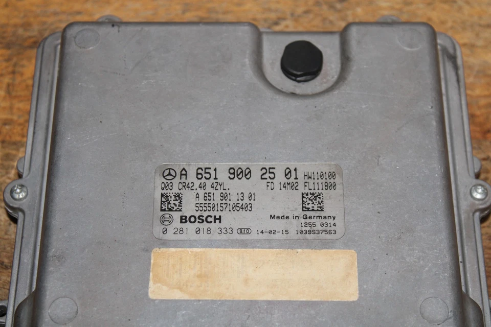 2014 Mercedes GLK250 класса двигателя модуль управления компьютер ECU 6519002501 13 2015 - Изображение 4 из 4