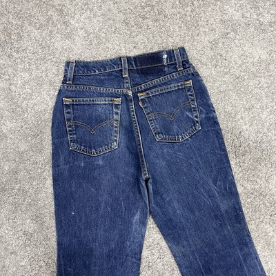 Vintage 90s USA Levis 517 Boot cut Jeans Women's ACT 27.5x29 Blue
