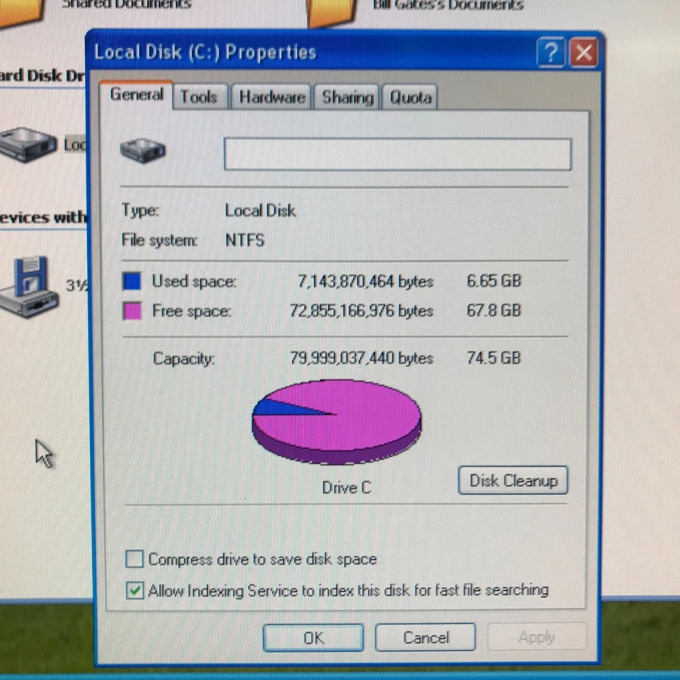 Dell OptiPlex GX260 SFF PC Retro Gaming Pentium 4 3.40GHz 2GB RAM Windows XP Pro - Image 4 of 4