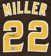 MASON MILLER Signed Custom San Diego Padres Jersey (PROVA)