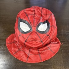 Spider-Man Kids Fabric Full Face Mask Red Black White Costume