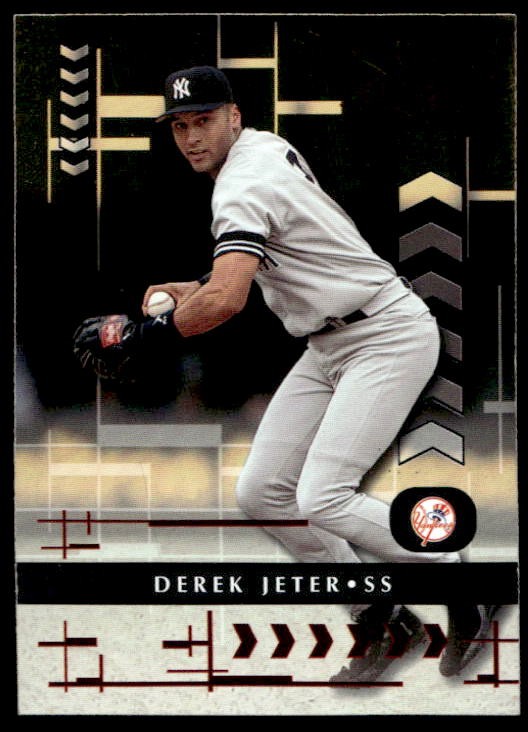 2001 Playoff Absolute Memorabilia #5 Derek Jeter New York Yankees